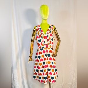 ModCloth Hearts Dress with pockets 1X